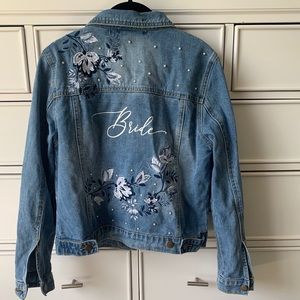 Bride jean jacket